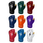 Bruce Bolt Premium Pro Baseball Batting Gloves Short Cuff